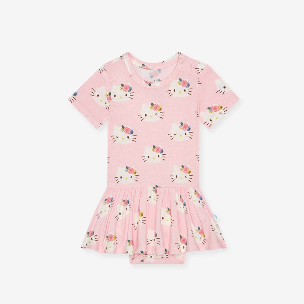 Posh peanut hello kitty twirl bodysuit dress 2T
